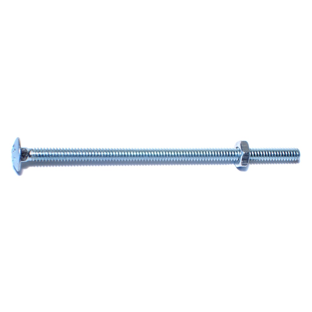 10-24 x 4 Carriage Bolt Zn