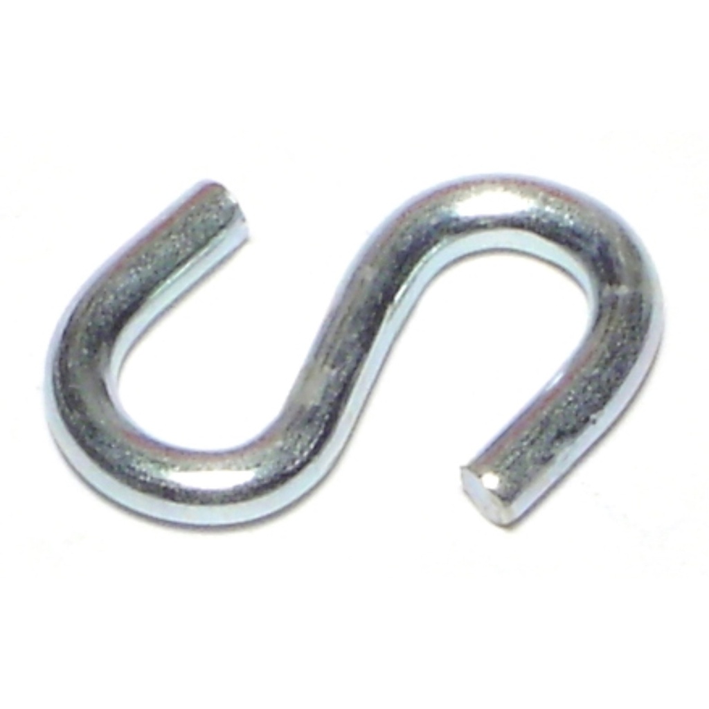 1" S Hook Zinc