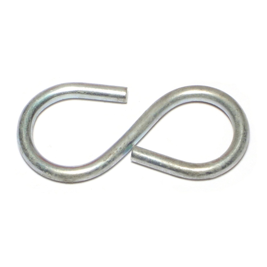 2-1/8 S Hook Zinc