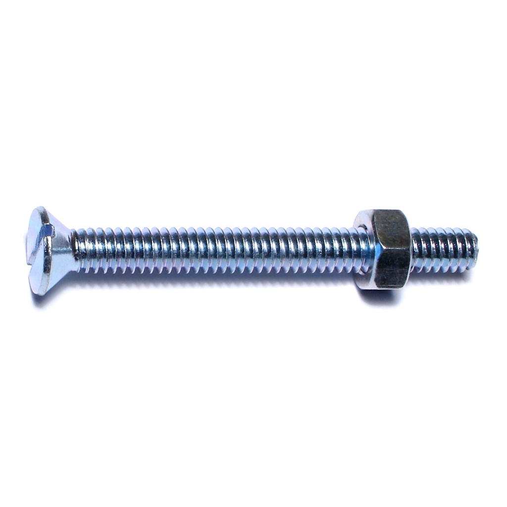 1/4-20 x 2-1/2 Sl Fl Stove Bolt