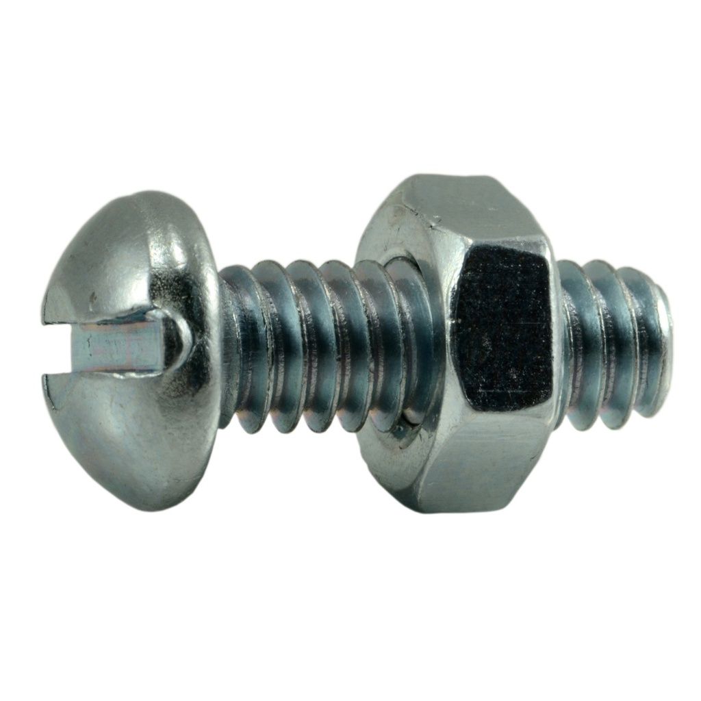 1/4-20 x 3/4 Sl Rd Stove Bolt
