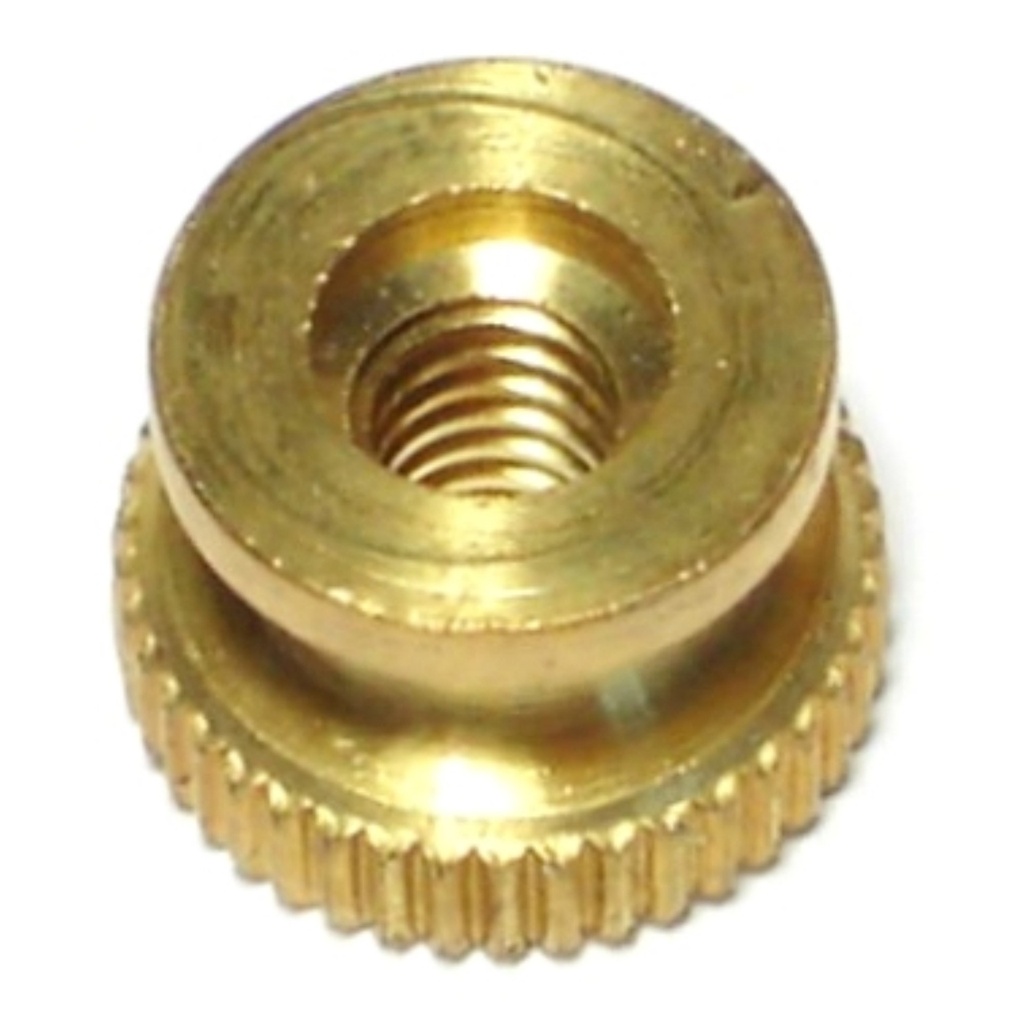 8-32 Knurled Nut Br