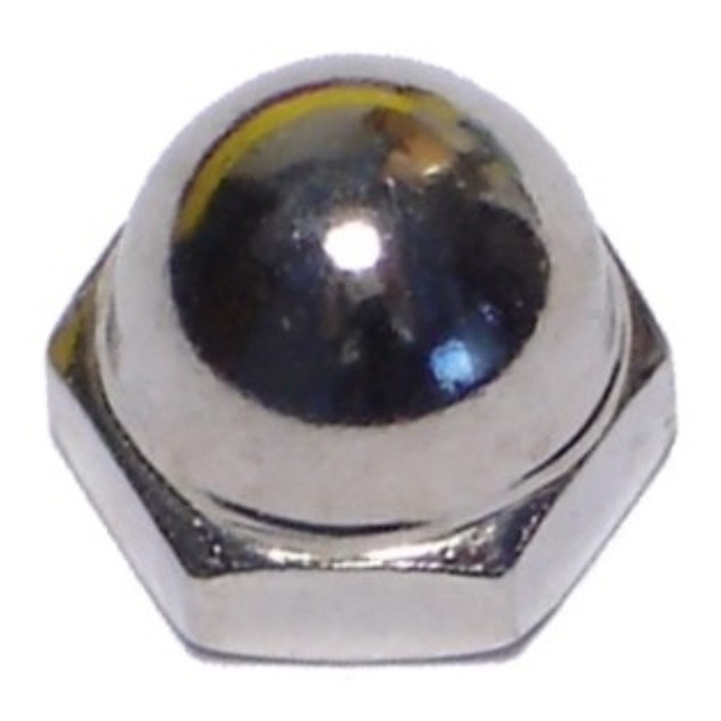 10-24 Acorn Cap Nut Ni