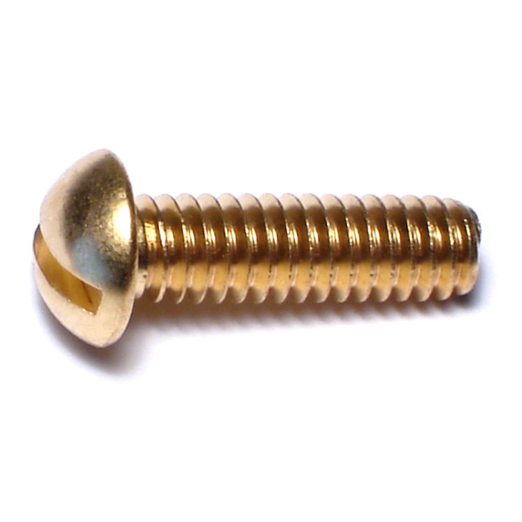 12-24 x 3/4 Sl Rd Mach Sc Br