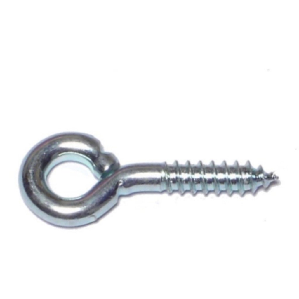 #8 x 1-3/8 Screw Eyes Zinc