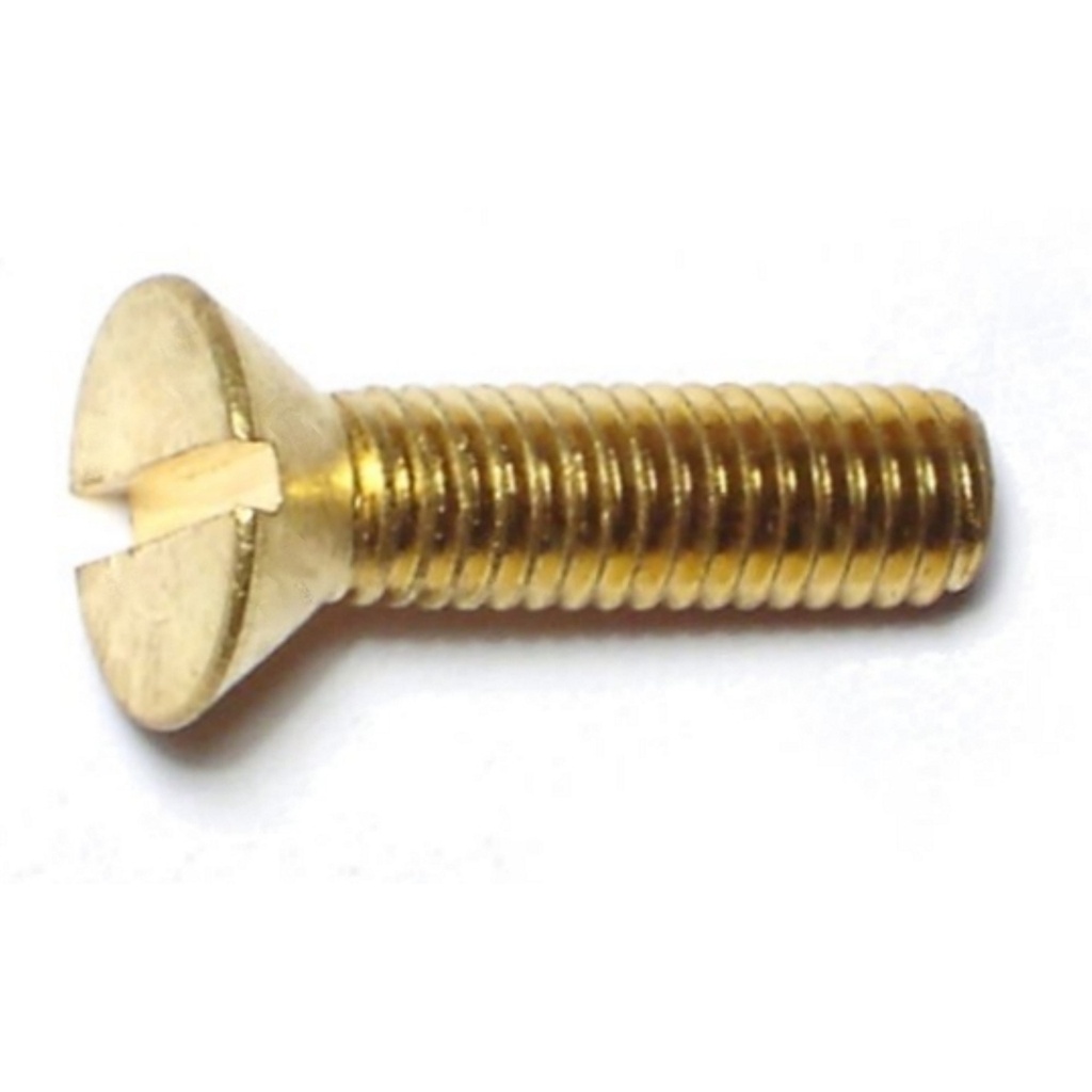 10-32 x 3/4 Sl Fl Mach Sc Br