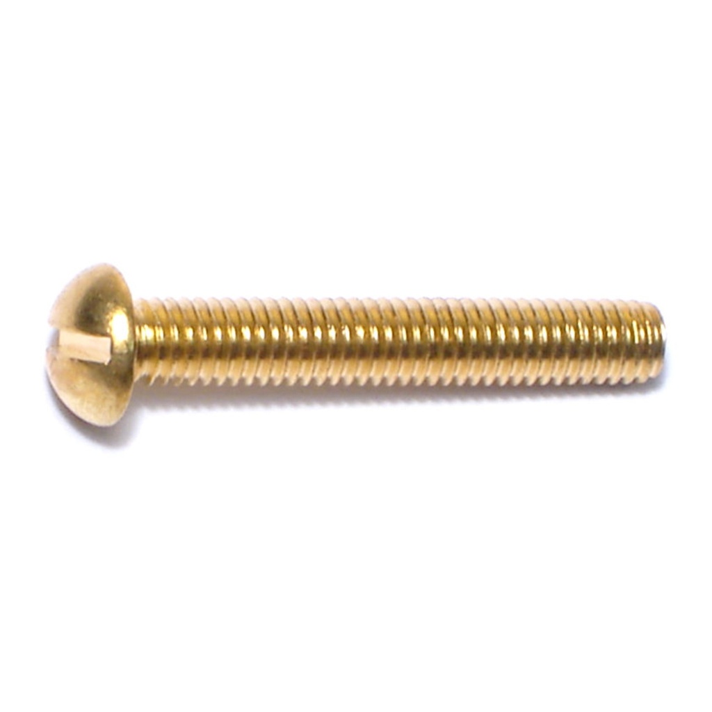 10-32 x 1-1/4 Sl Rd Mach Sc Br