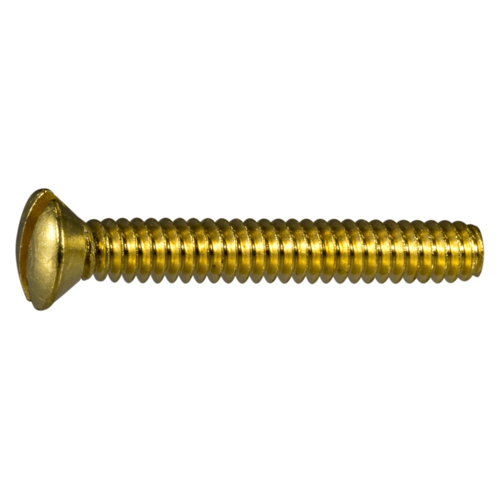 6-32 x 1 Sl Ov Mach Sc Br