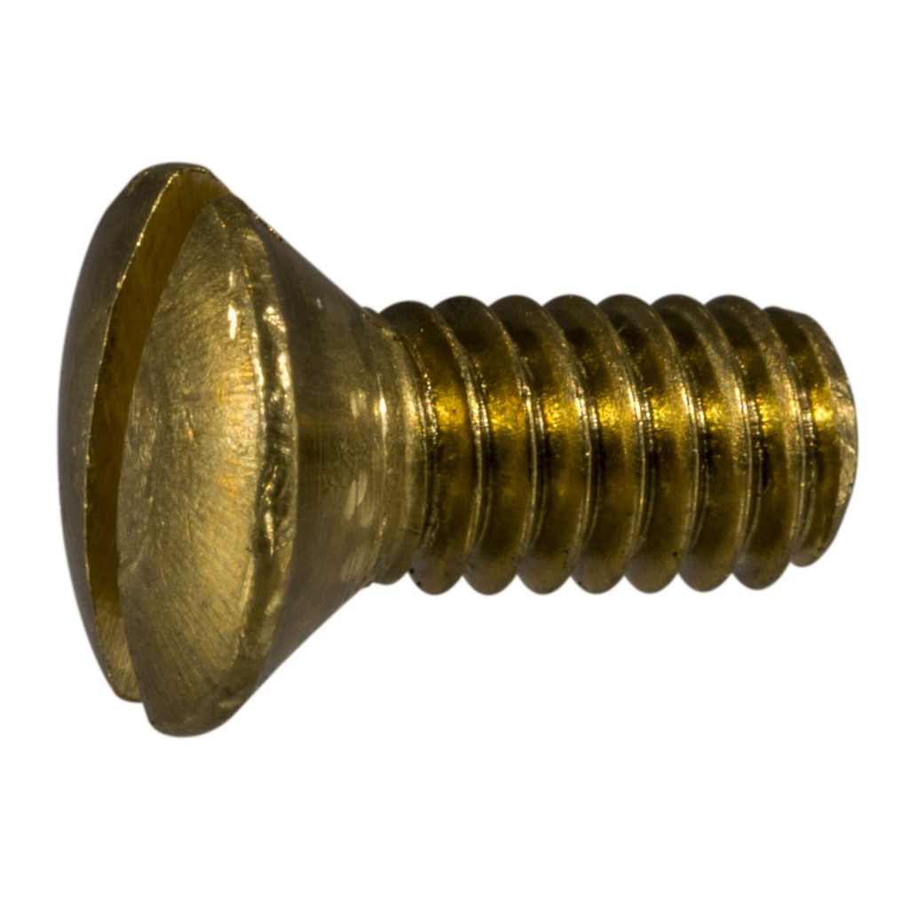 8-32 x 3/8 Sl Ov Mach Sc Br