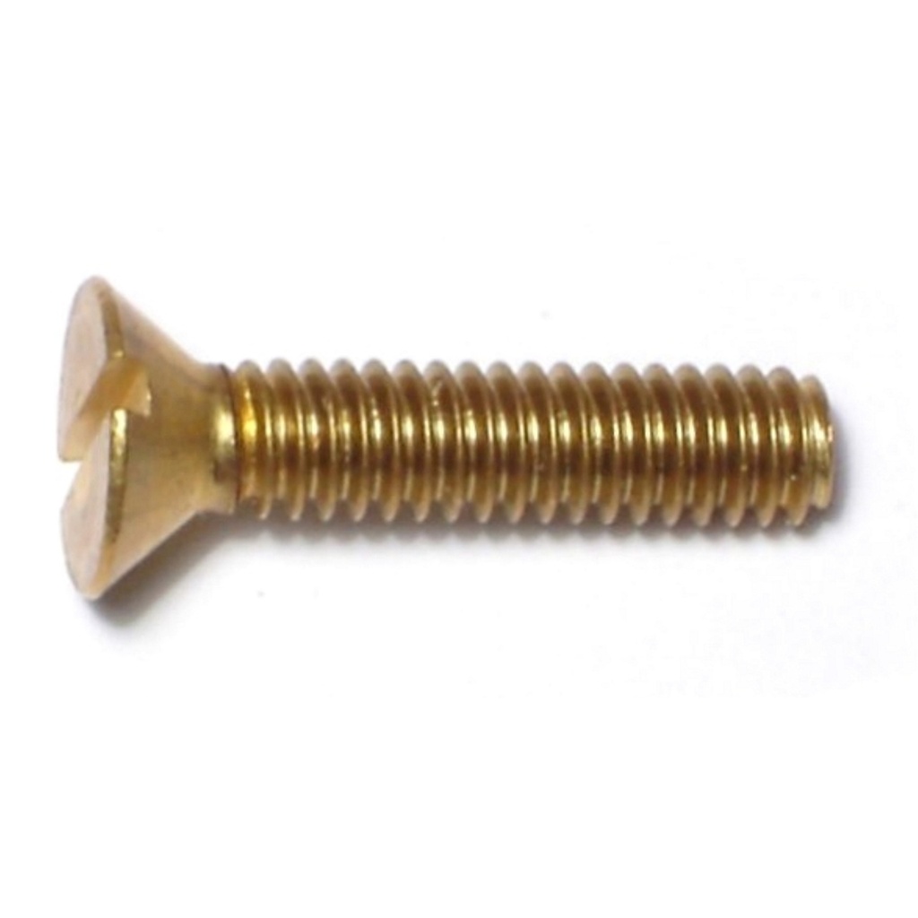 8-32 x 3/4 Sl Fl Mach Sc Br