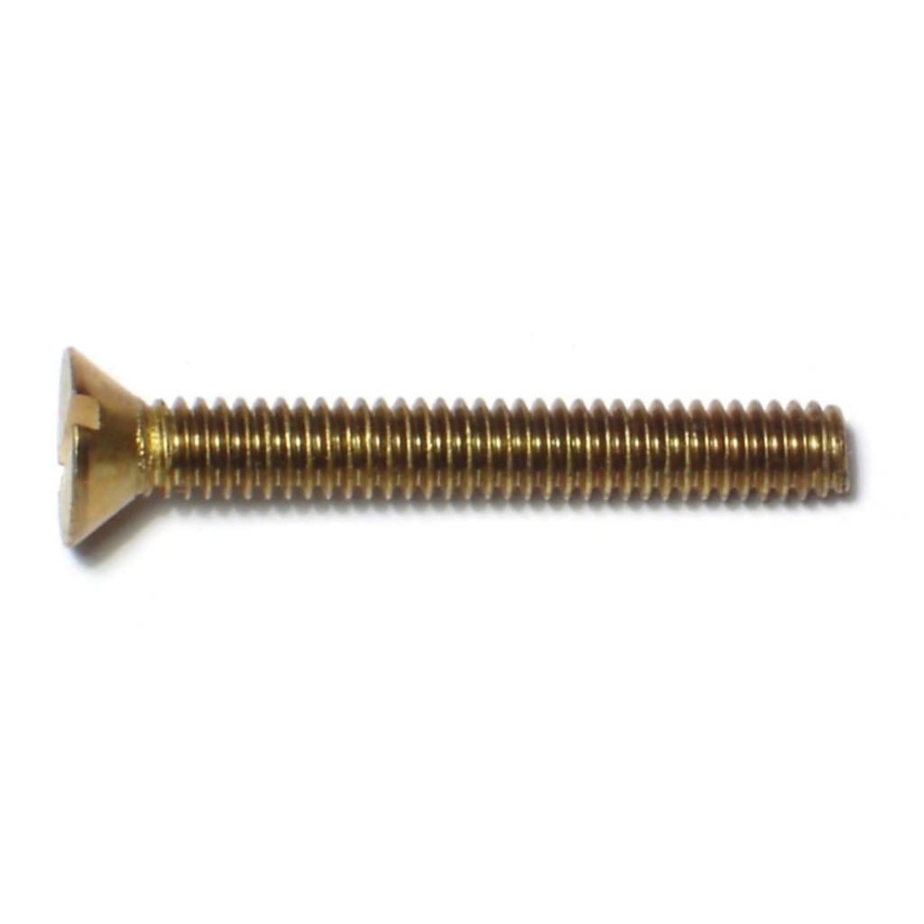 8-32 x 1-1/4 Sl Fl Mach Sc Br