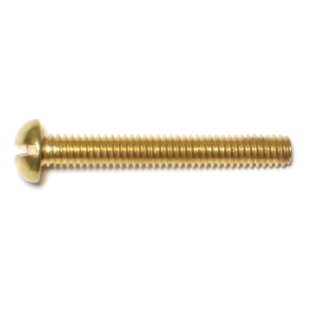 8-32 x 1-1/4 Sl Rd Mach Sc Br