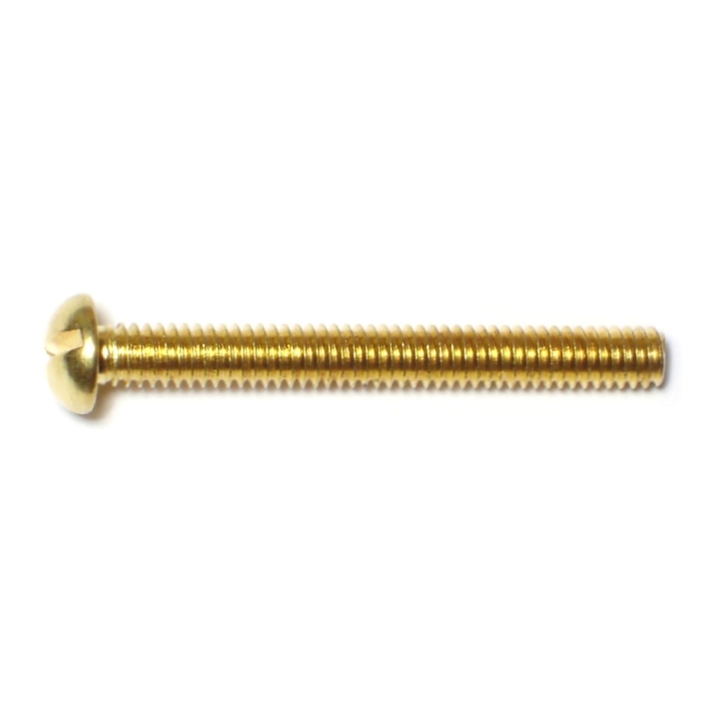 8-32 x 1-1/2 Sl Rd Mach Sc Br
