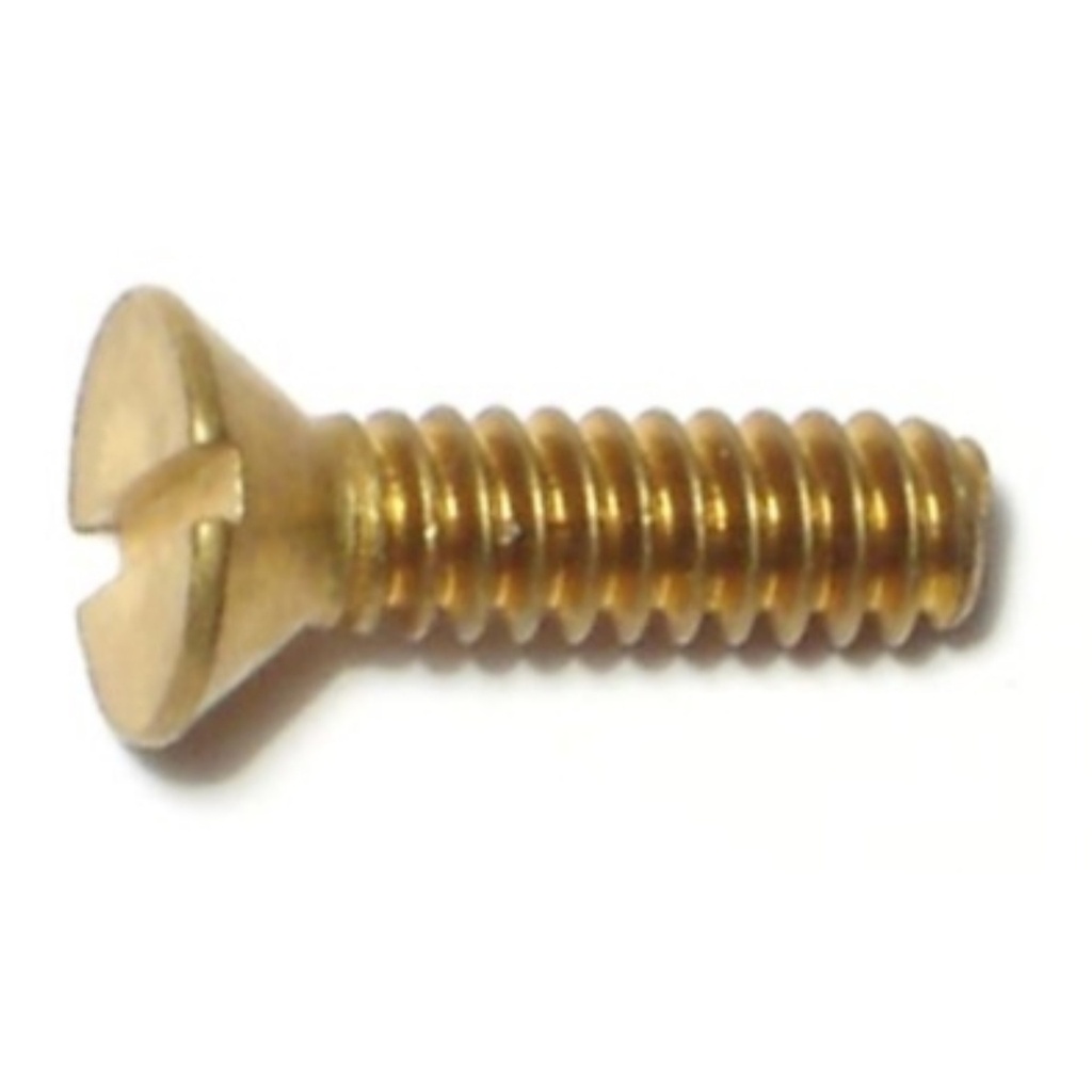 6-32 x 1/2 Sl Fl Mach Sc Br