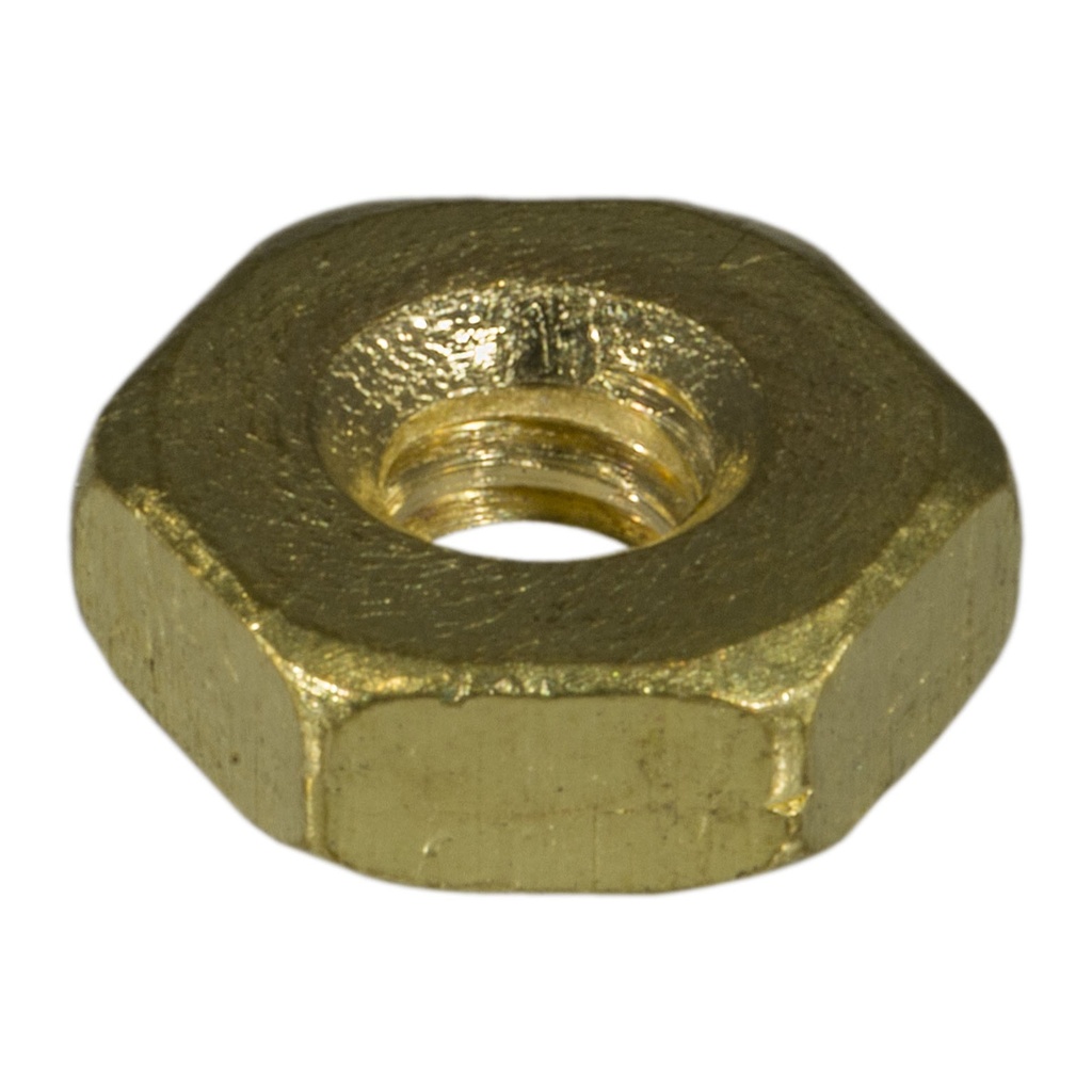6-32 Hex Nut Brass