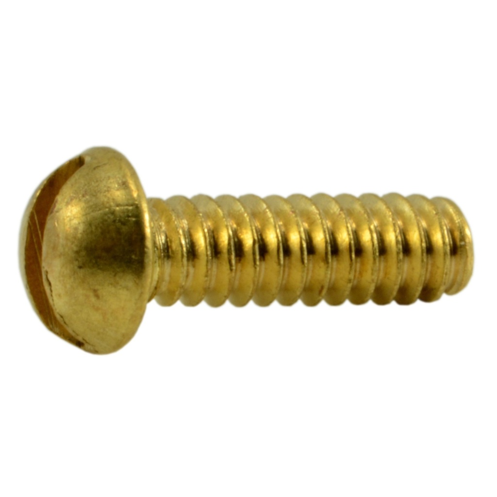 4-40 x 3/8 Sl Rd Mach Sc Br