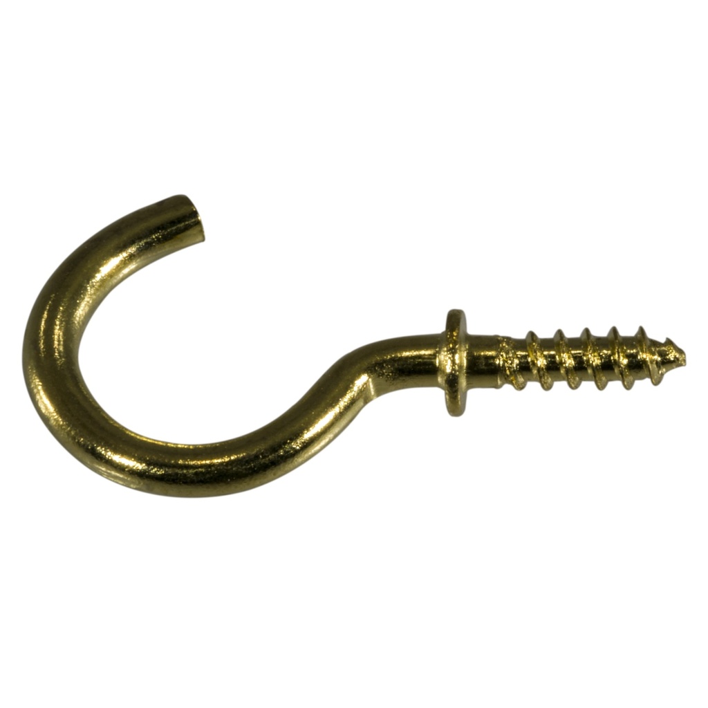 3/4 Cup Hook Brass