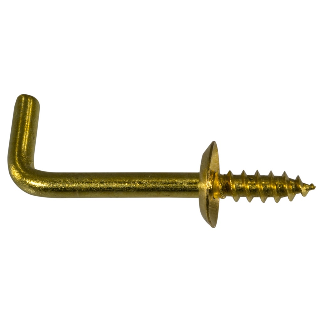 7/8 Cup Hook Brass