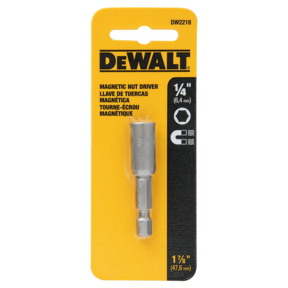 DW2218 1/4X1-7/8 MAGNETC NUT D