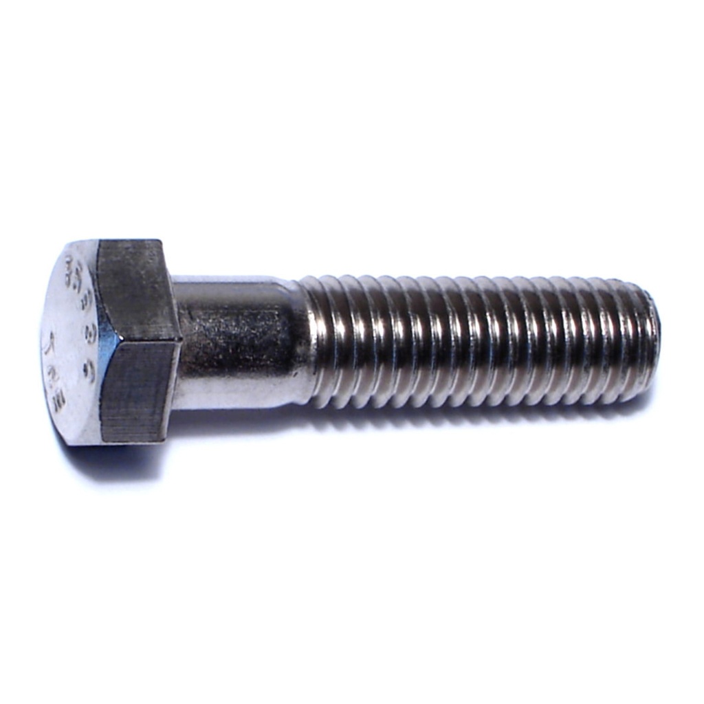 1/2-13 x 2 Hex Cap Screw SS