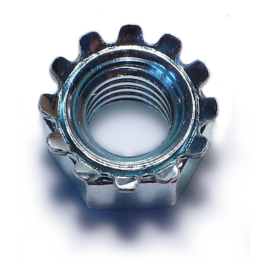 3/8-16 Kep Lock Nut Zn