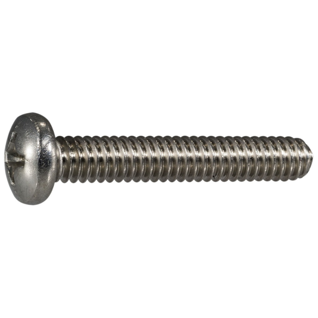 1/4 x 1-1/2 Ph Pn Mach Sc SS