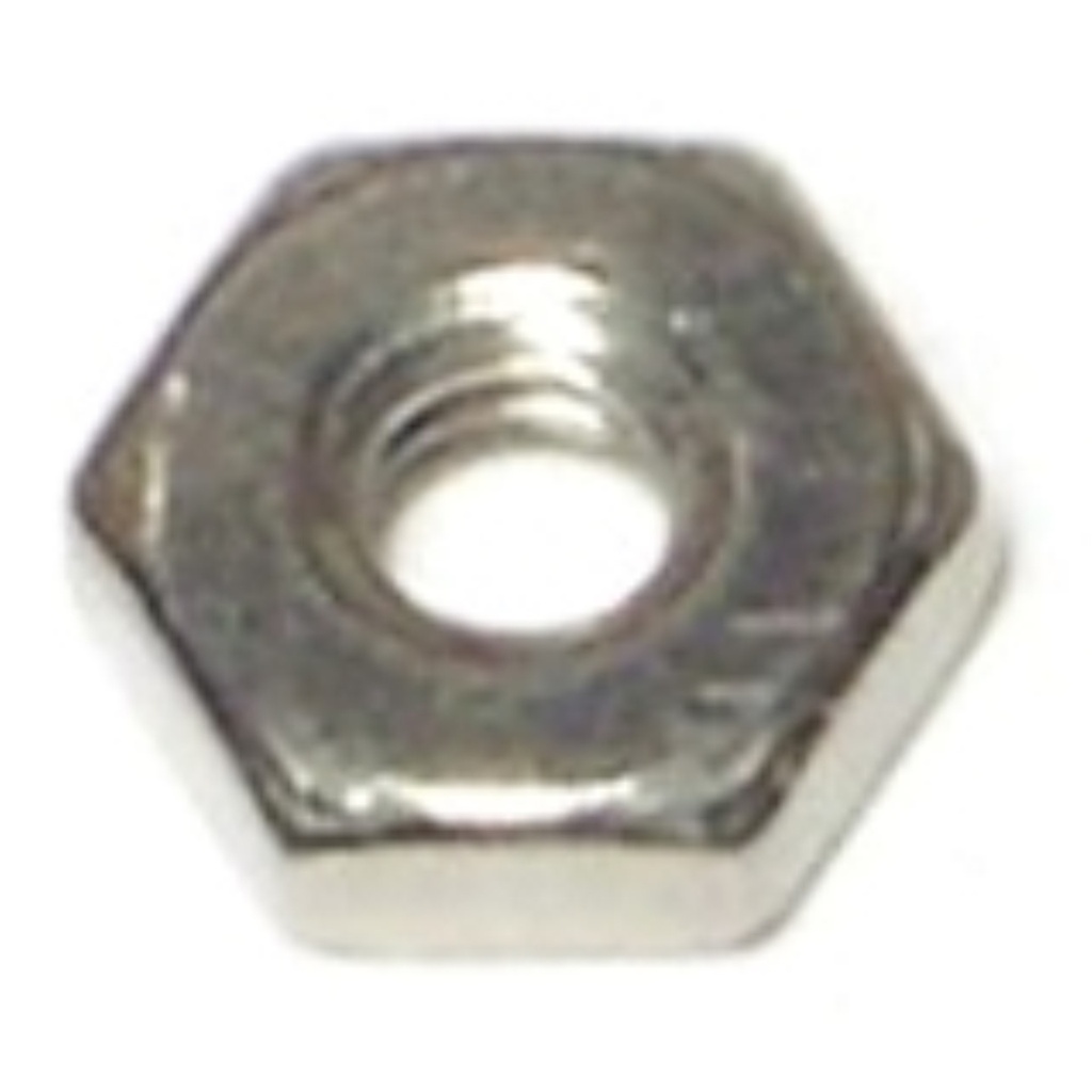 6-32 Hex Nut SS