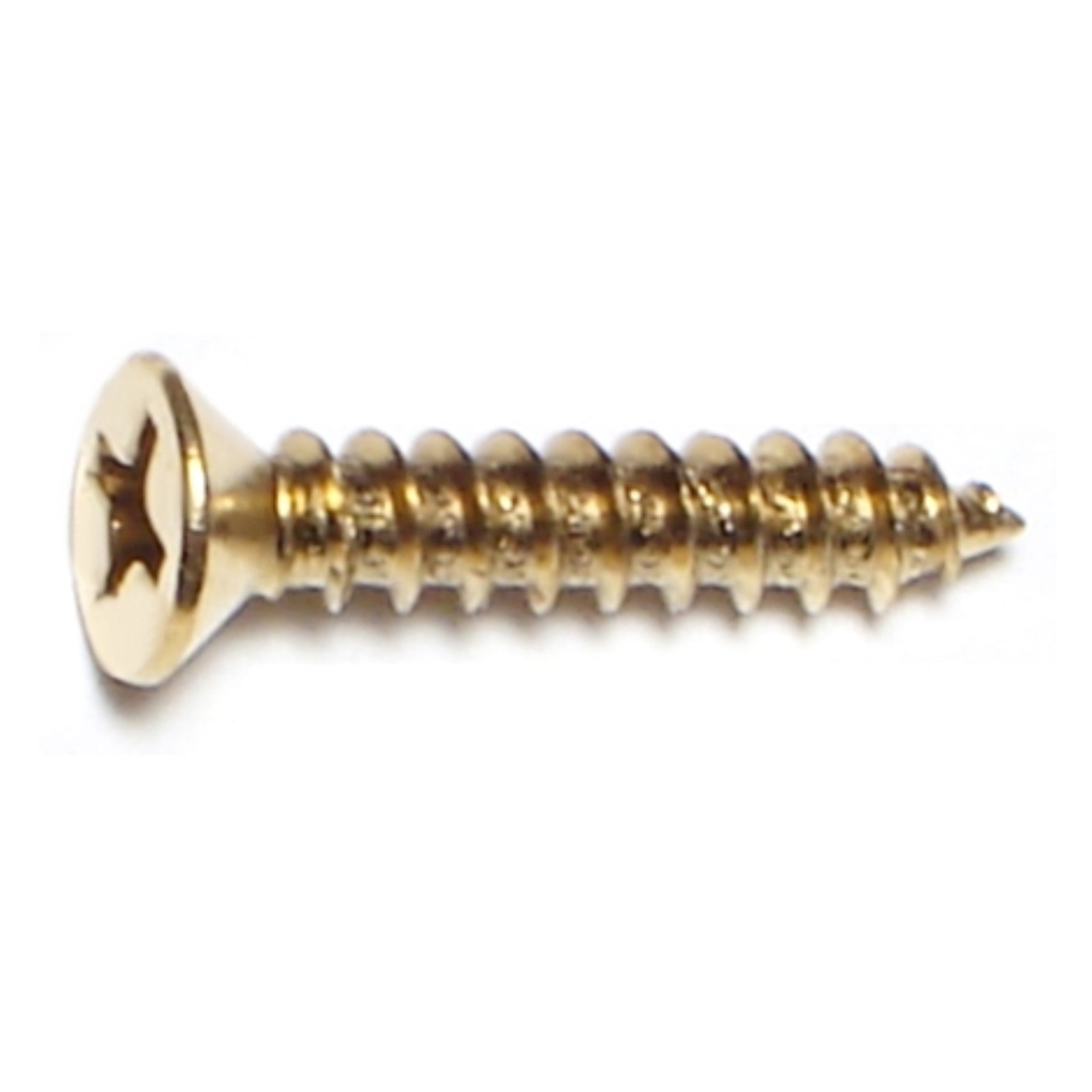 6 x 3/4 Ph Fl SMS Brass