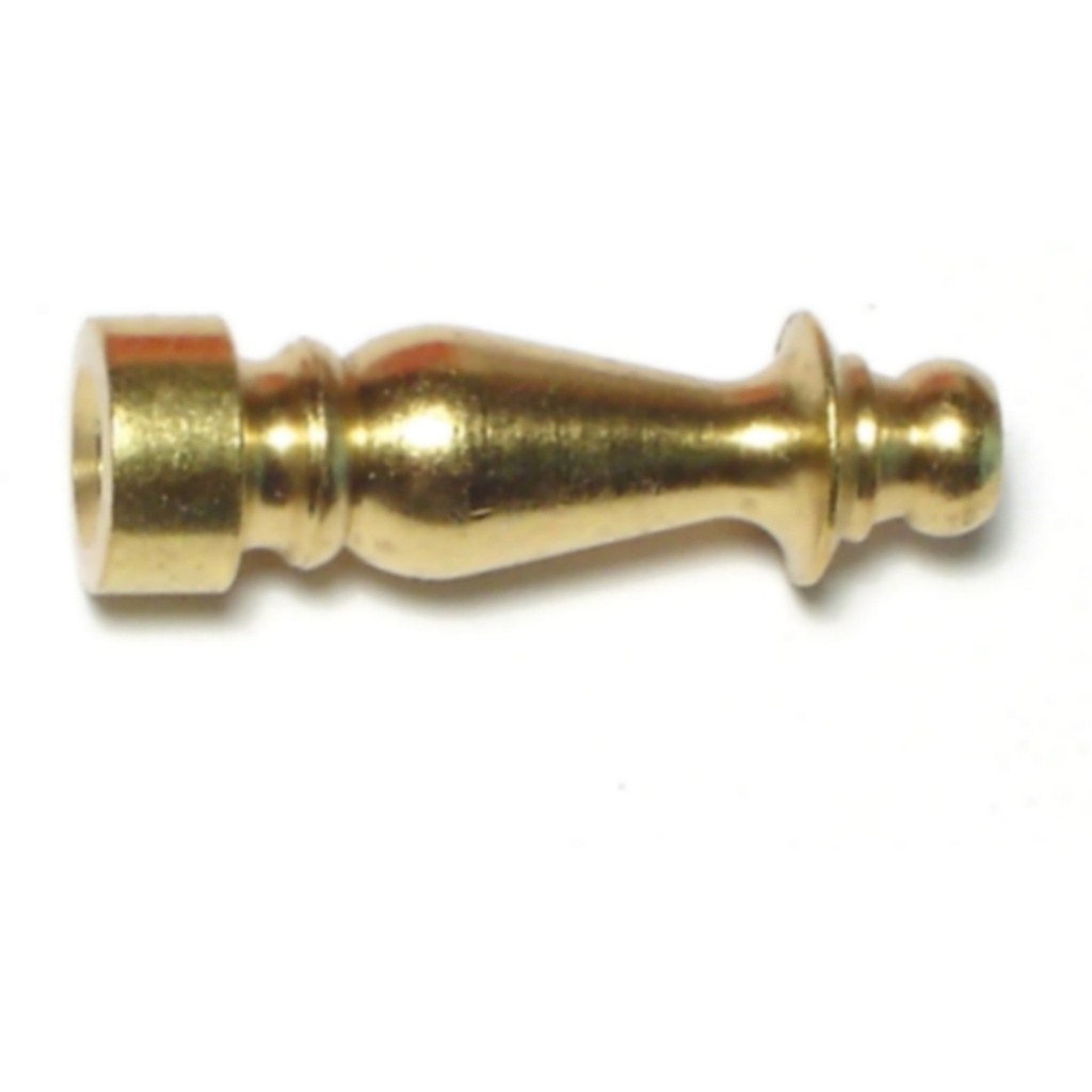 1/4 F x 1-1/2" Brass Finial