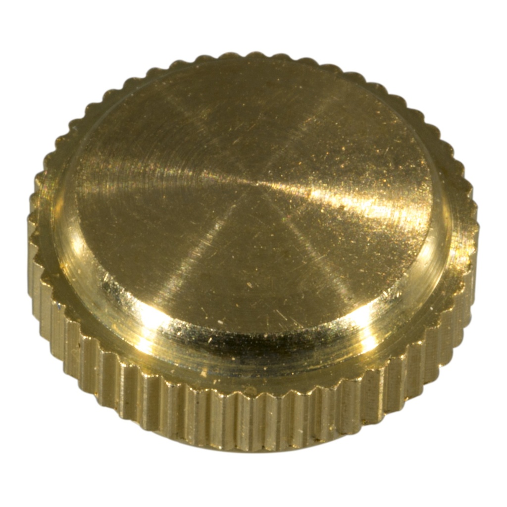 1/8 IP Knurled Cap Br