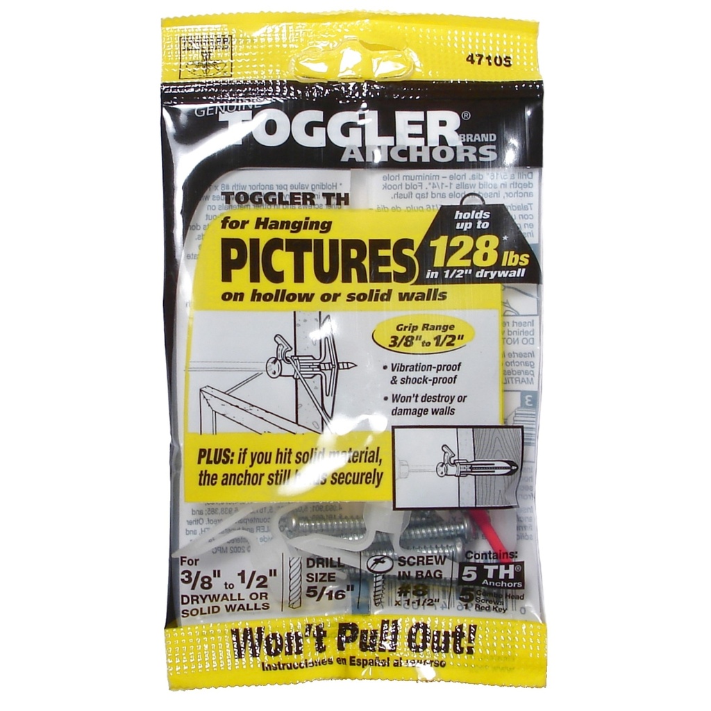 3/8 - 1/2 Pic Hook Anchor