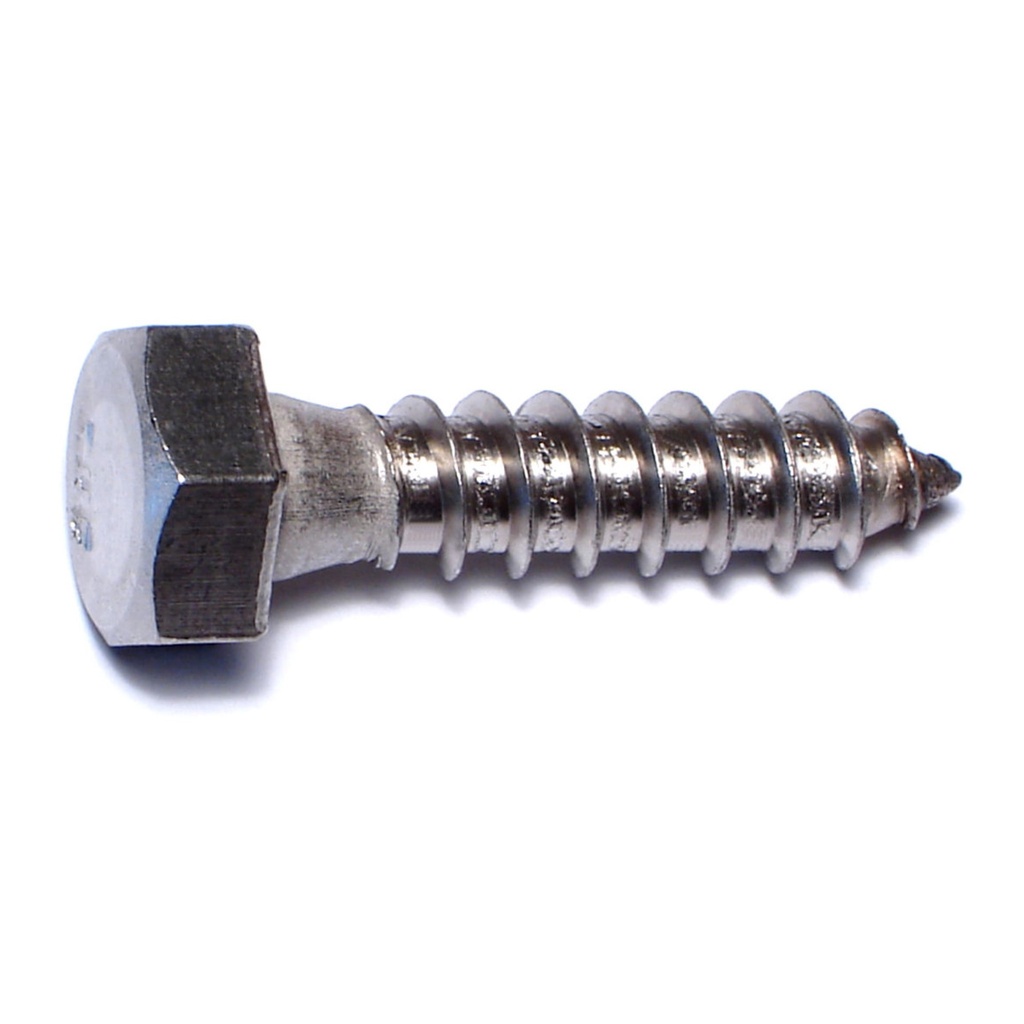 5/16 x 1-1/4 Hex Lag Screw SS