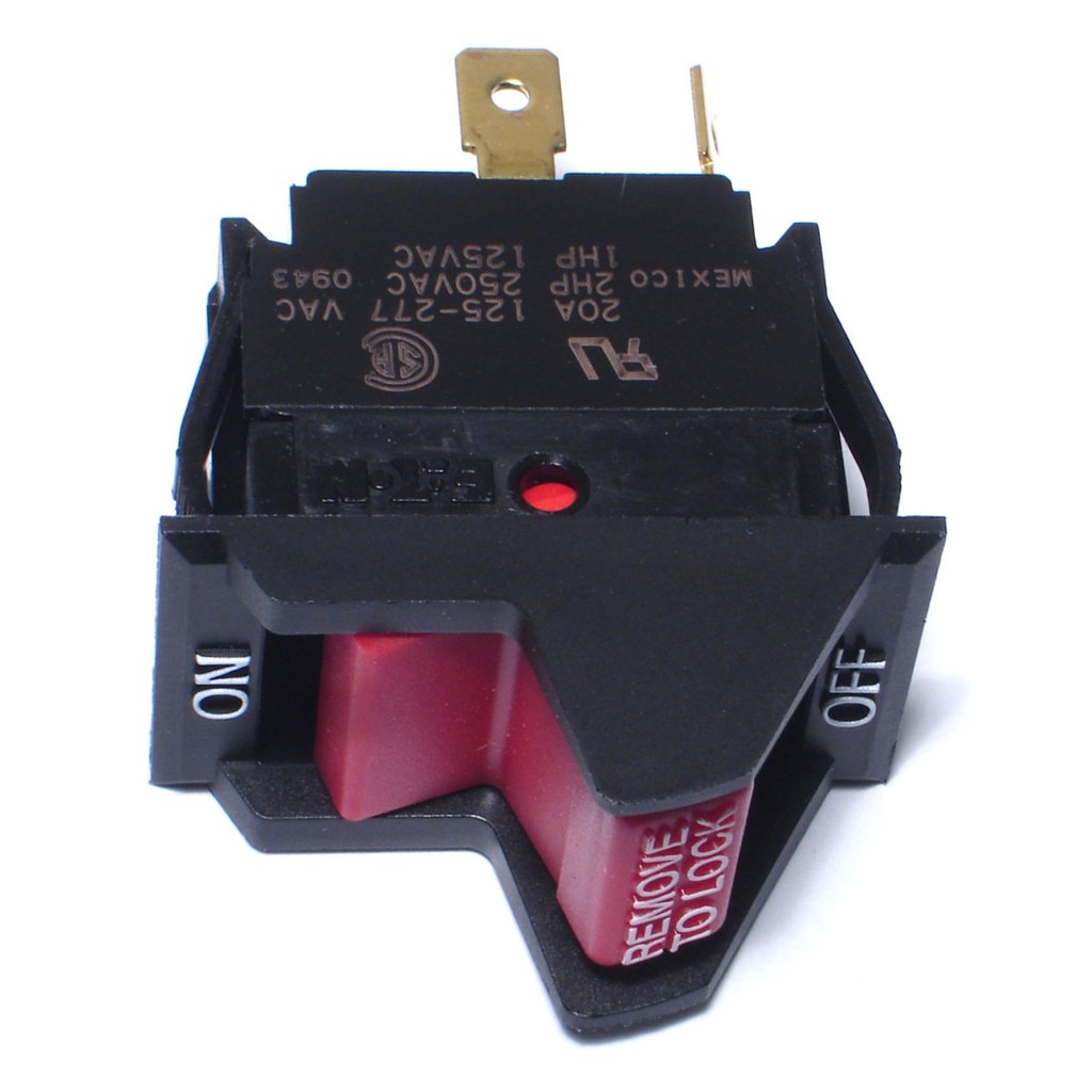 On/Off Locking Rocker Switch
