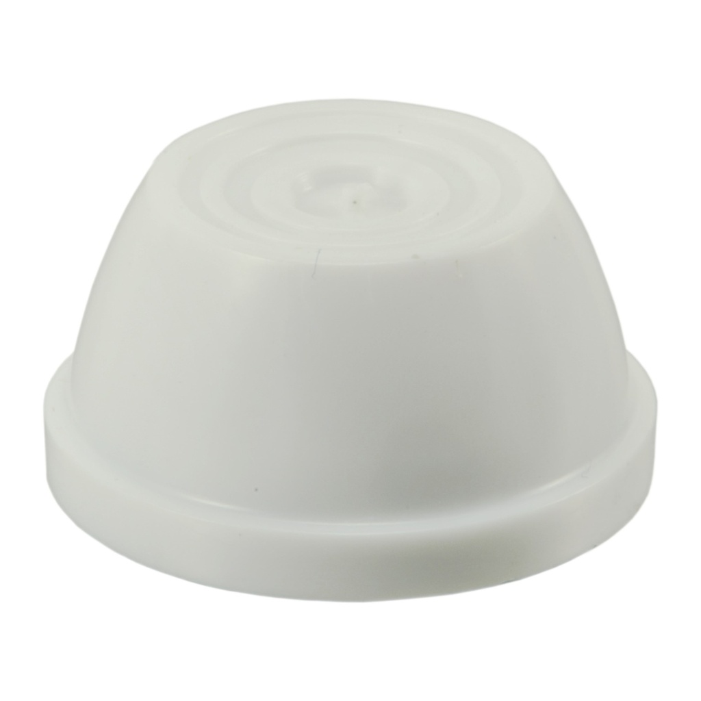 1/4 Push Nut White