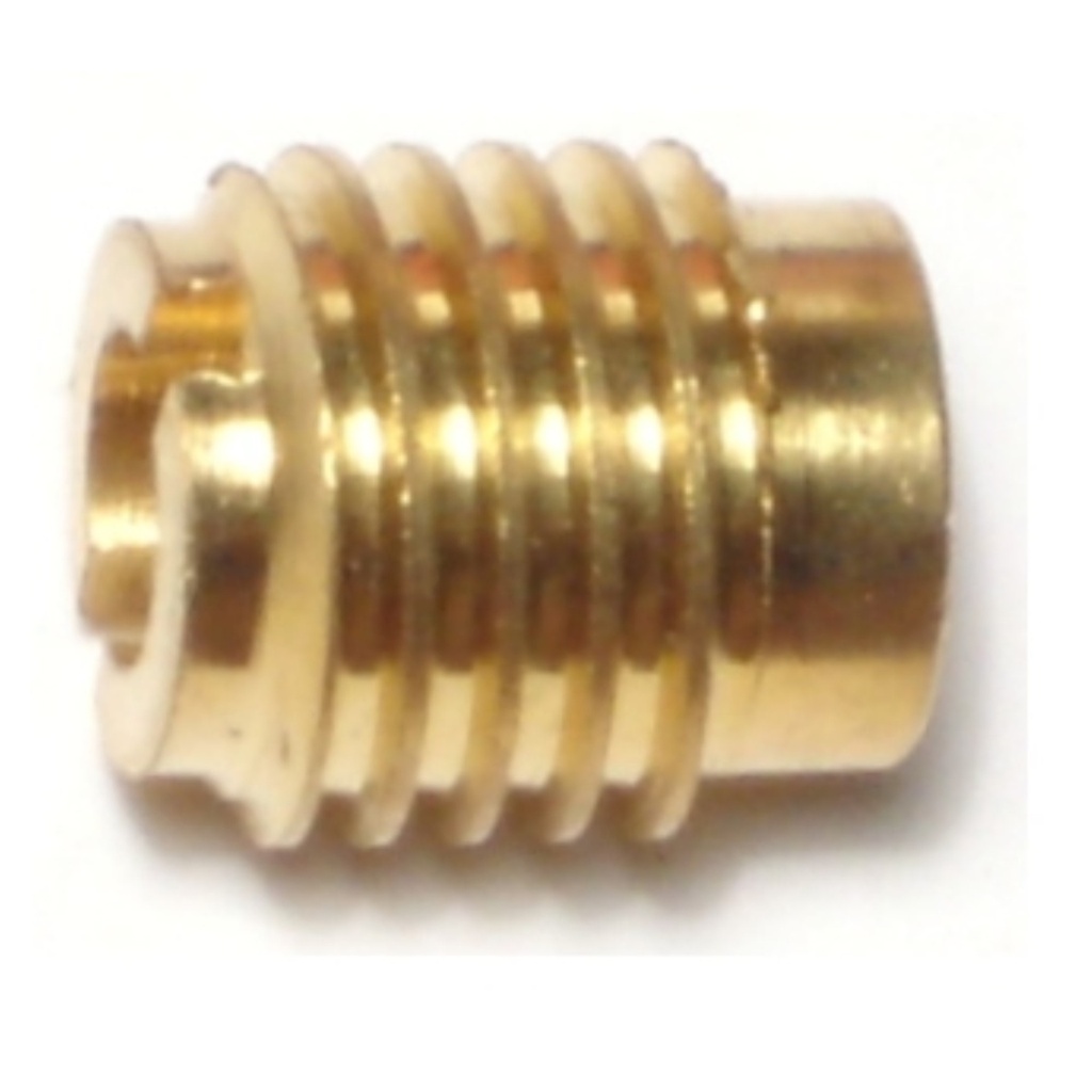 Tapped 10-32 Wood Insert Br