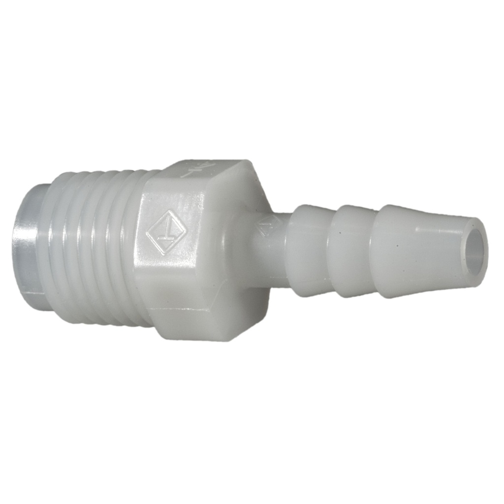 1/4 x 1/4PT Nylon Hose Barbs