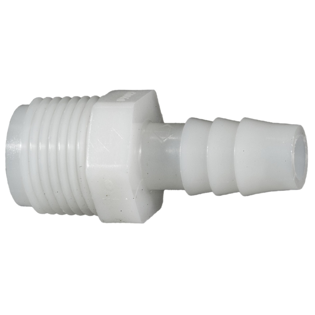 3/8 x 3/8PT Nylon Hose Barbs