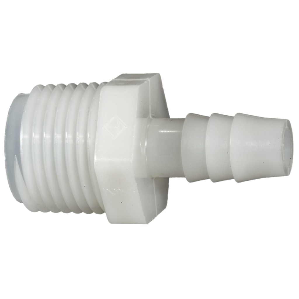 3/8 x 1/2PT Nylon Hose Barbs