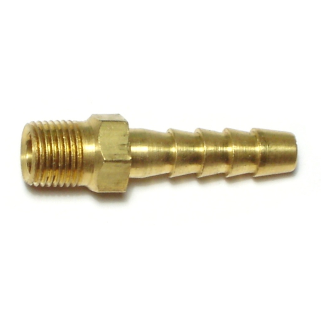 1/4 x 1/8PT Brass Hose Barb