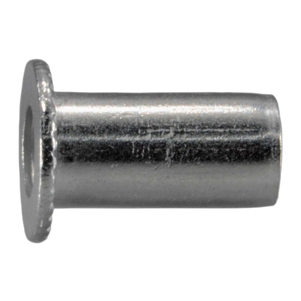4mm-.7 x 2mmBlnd Inst Nut Al