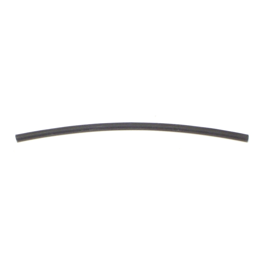 1/16 x 3 Black Heat Shrink Tube