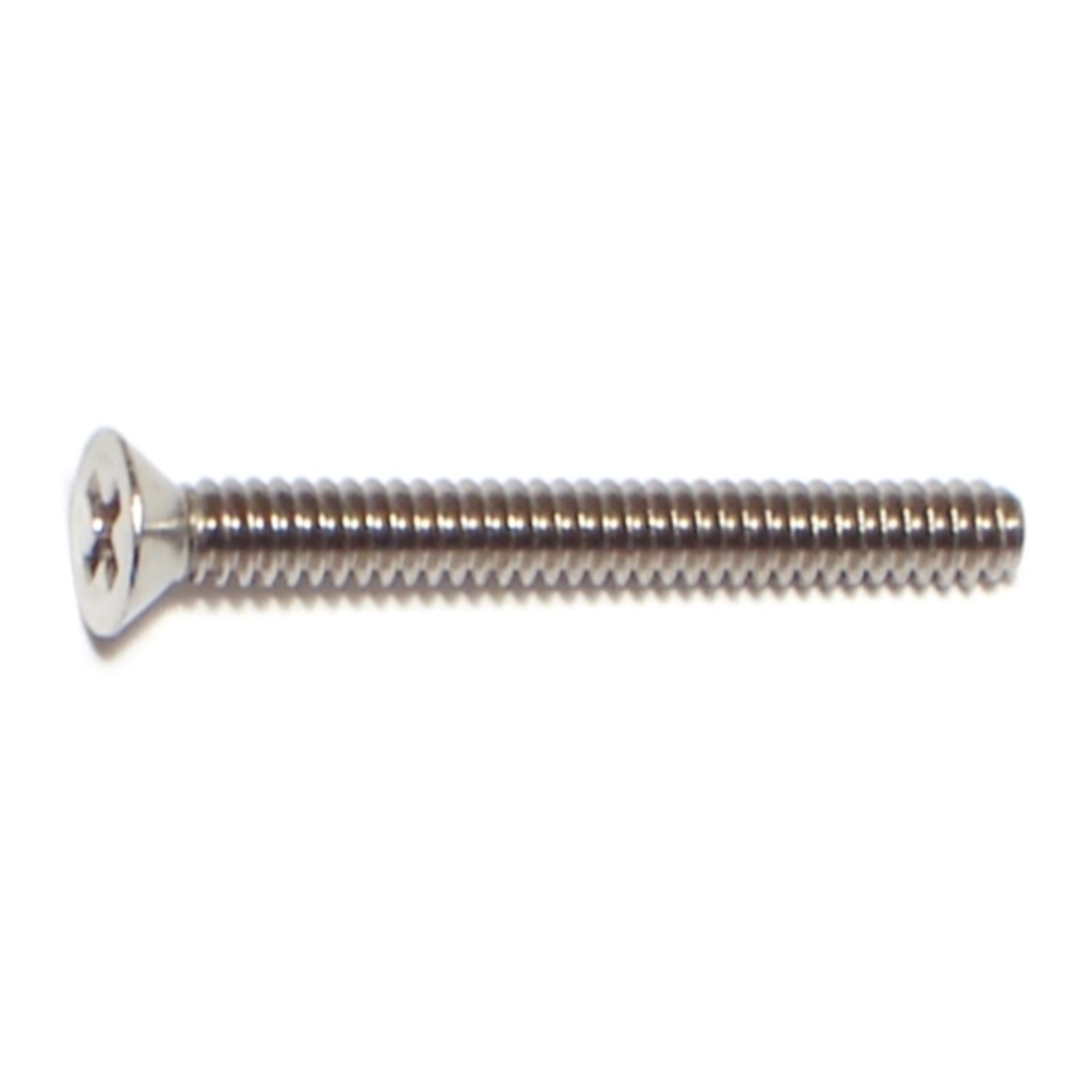 4-40 x 1 Ph Fl Mach Sc SS