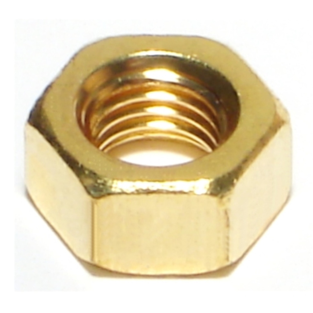 5/16-24 Hex Nut Brass