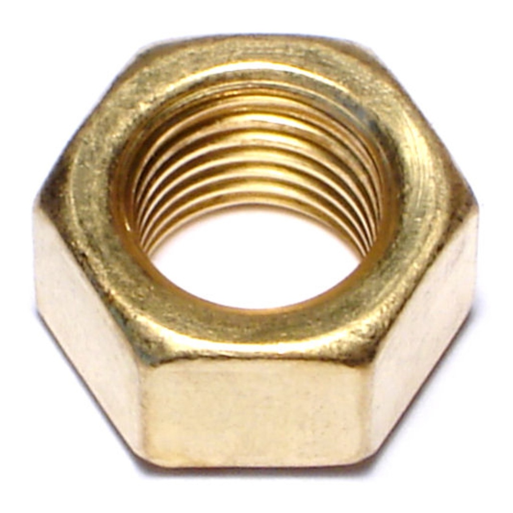 3/8-24 Hex Nut Brass