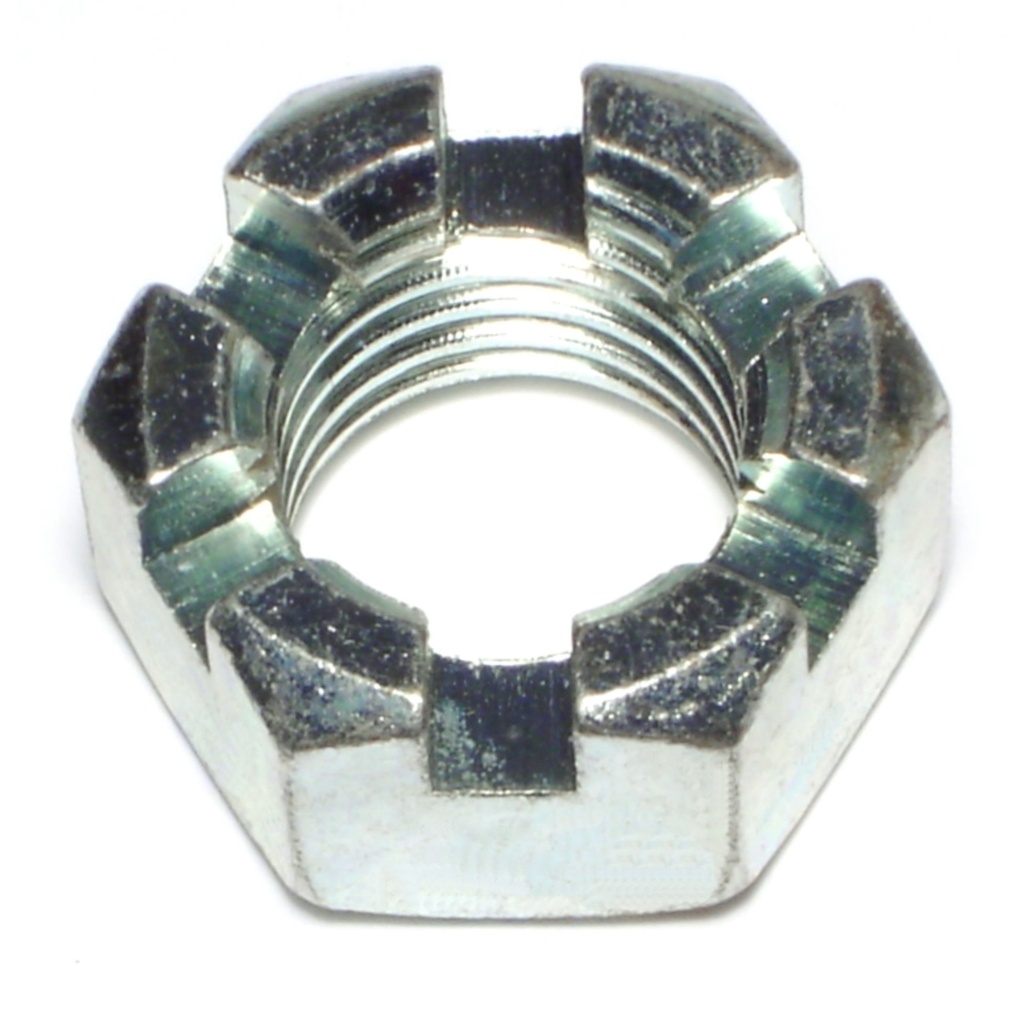 1-8 Slotted Hex Nut