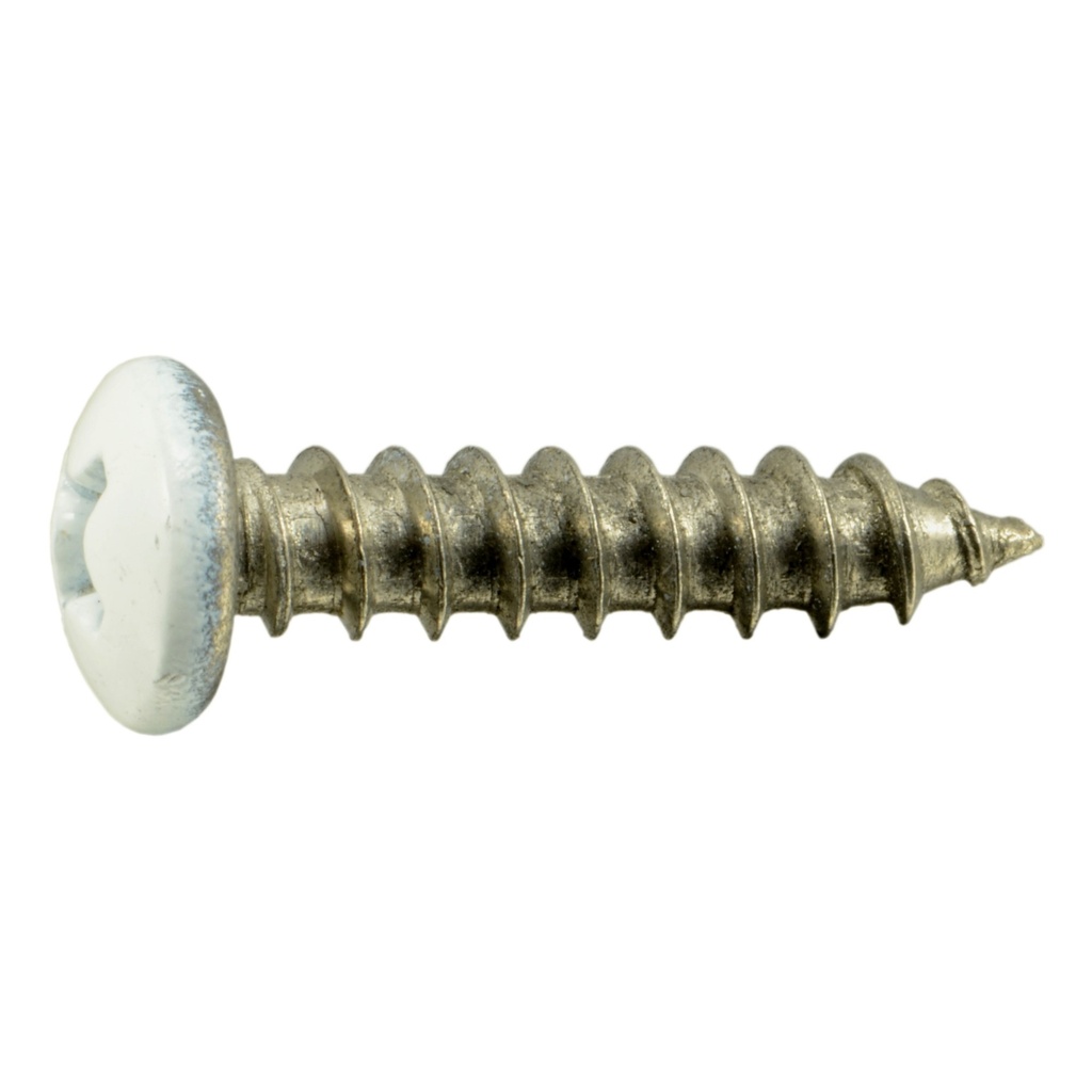 8 x 3/4 Wht Pan Shutr SS
