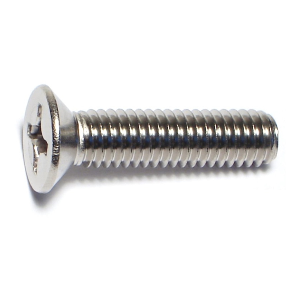 6mm-1.0 x 25mm Ph Fl Mach Sc SS