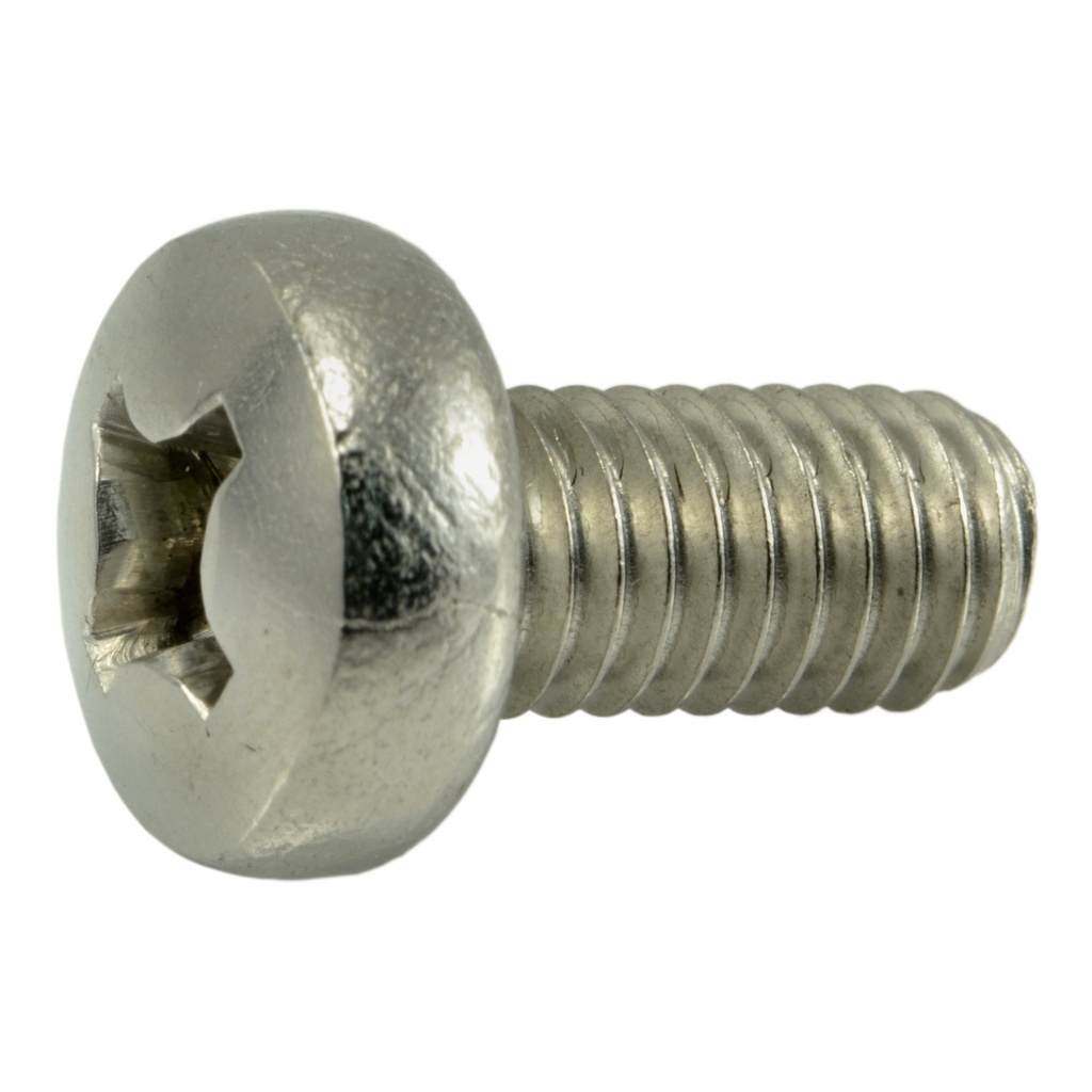 6mm-1.0 x 12mm Ph Pn Mach Sc SS