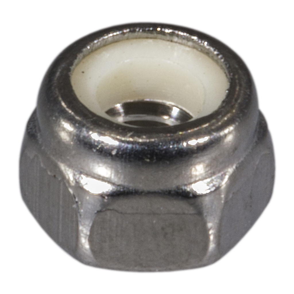 4mm-.7 Nyln Lock Nut SS