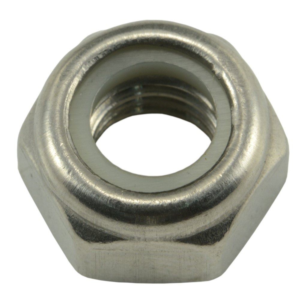 8mm-1.25 Nyln Lock Nut SS